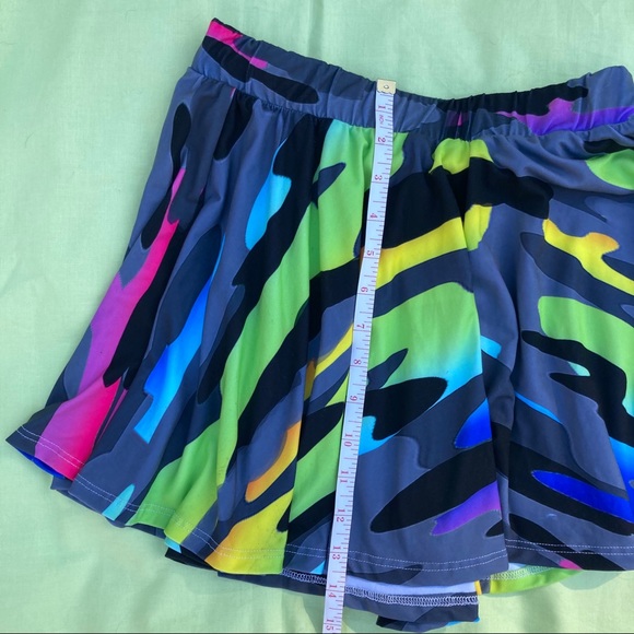 Neon camo miniskirt - Picture 5 of 8